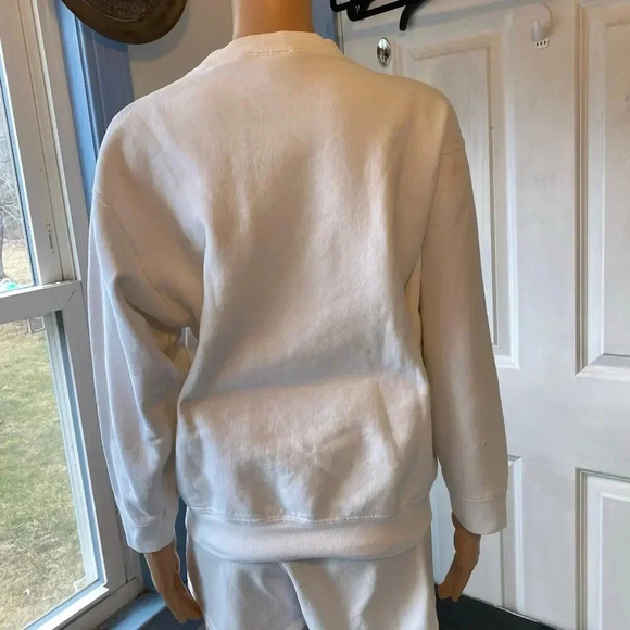 VTG Rare Laura trayer designs sweater Cat & Mouse Sitting In Peace Women Size M - Picture 8 of 9